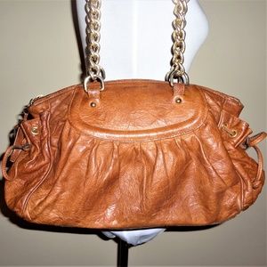 Leather Dimoni Bag, Made in Spain